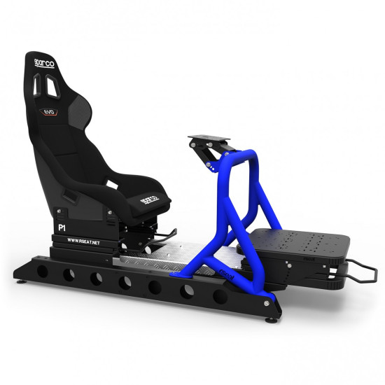 RSeat P1 Albastru + Sparco EVO