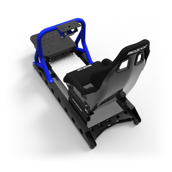 RSeat P1 Albastru + Sparco EVO