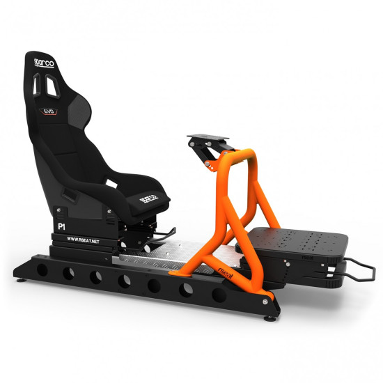 RSeat P1 Portocaliu + Sparco EVO