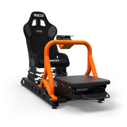 RSeat P1 Portocaliu + Sparco EVO