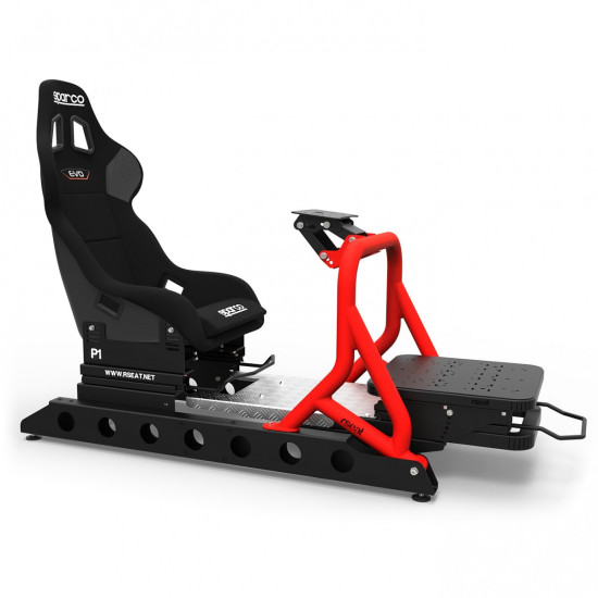 RSeat P1 Roșu + Sparco EVO