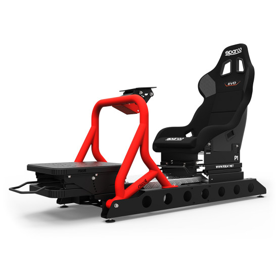 RSeat P1 Roșu + Sparco EVO