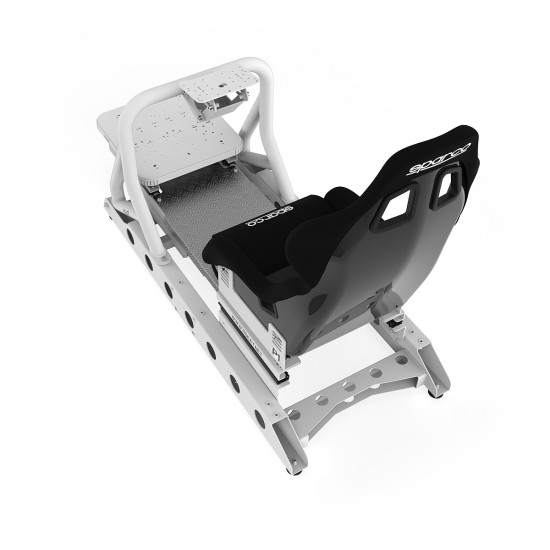 RSeat P1 Alb + Sparco EVO