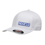Șapcă Sparco Flexfit Original &ndash; Albă