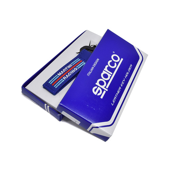 Suport pentru chei din piele Sparco Martini Racing