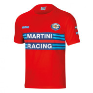 Tricou Bărbătesc Sparco Martini Racing - Roșu