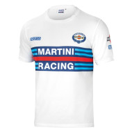 Tricou Bărbătesc Sparco Martini Racing - Alb
