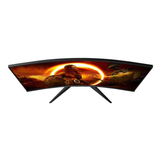 Monitor de gaming AOC CQ32G2SE/BK 31,5" 2560x1440 UWQHD @ 165Hz