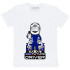 Tricou Future Racer de la Sparco - Alb