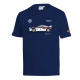 Tricou Lancia 037 Rally Martini Racing - Albastru Închis