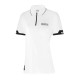 Sparco Lady Polo Zip MY2024 - Alb